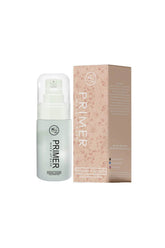 Hydrating smoothing face primer pump bottle with boxed package, 15 ml