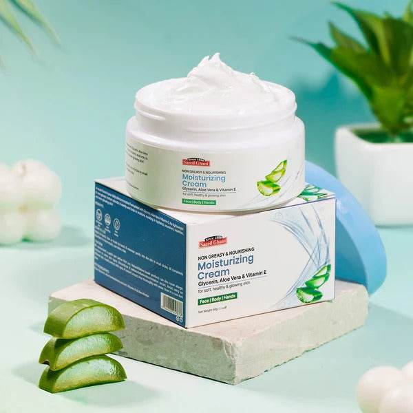 Saeed Ghani Moisturizing Cream Oil Free 60Gm - YehChez.pk