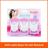 Sofit Shave Body Disposable Safety Razor For Women 6 Pcs - YehChez.pk