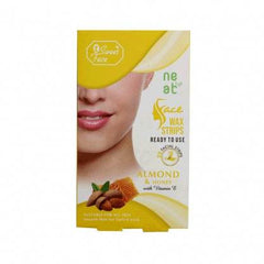 Sweet Face Face Wax Strips Almond & Honey 20 Pcs - YehChez.pk