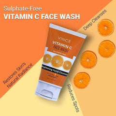Vince Face Wash Vitamin C 120ml - YehChez.pk