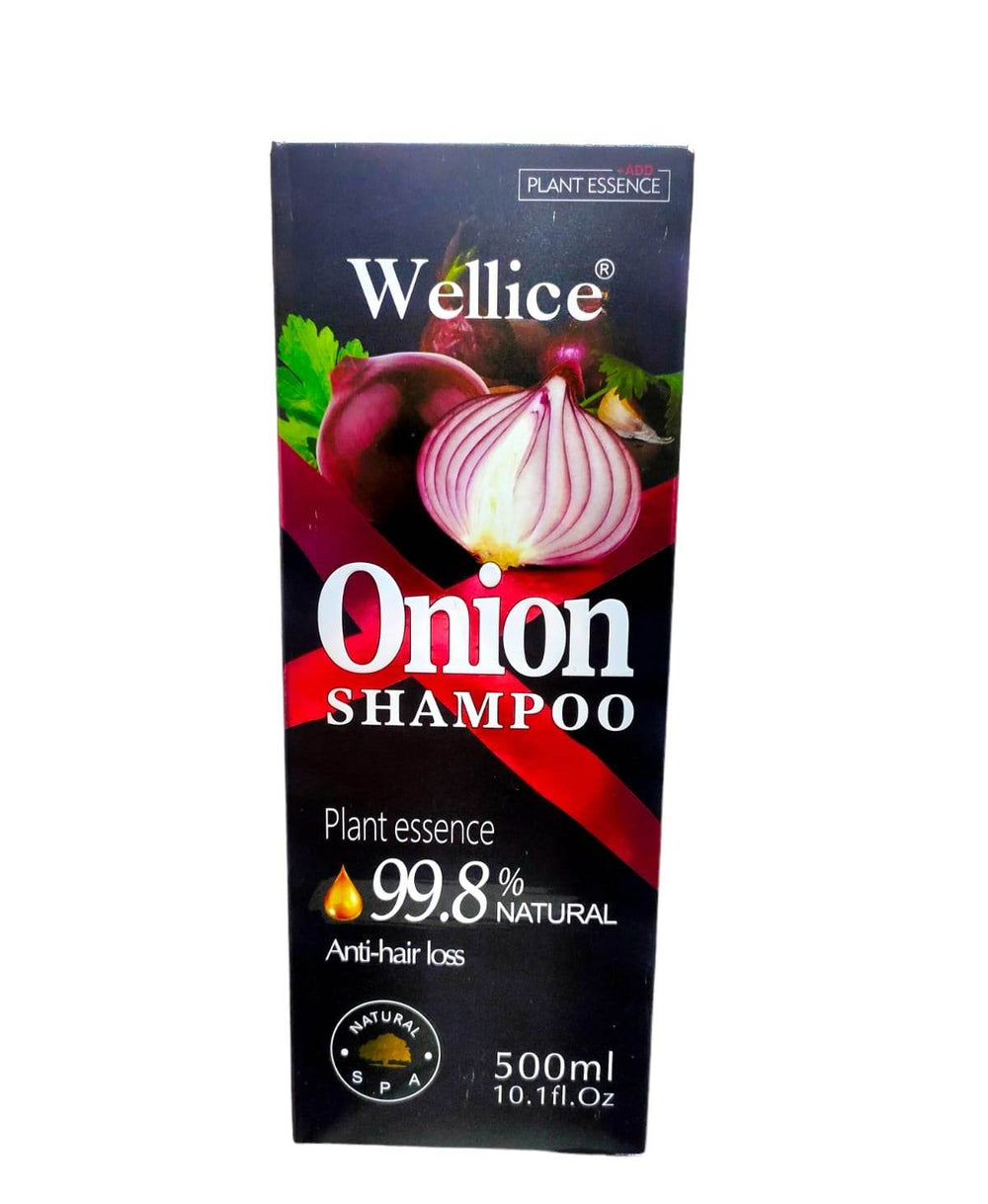 Wellice Shampoo Onion Plant Essence 500ml - YehChez.pk
