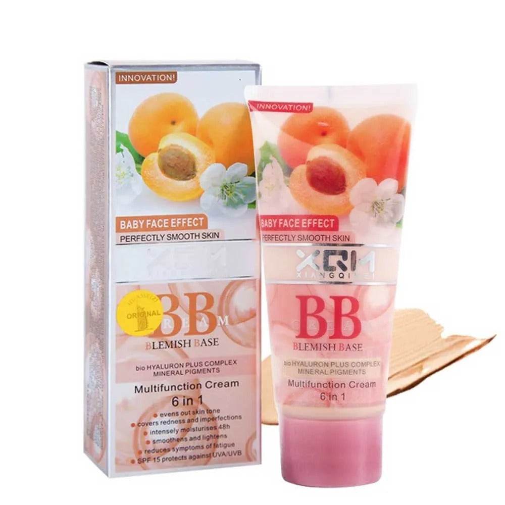 XQM BB Blemish Base Multi-function 6 in 1 Peach Cream ? 65 ml - YehChez.pk