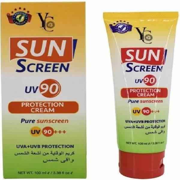 YC Sun Screen UV 90 Protection Cream Original (Made in Thailand) - YehChez.pk