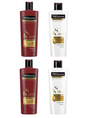 Tresemme Keratin Smooth with Marula Oil Conditioner & Shampoo 400ml (Imported) - YehChez.pk