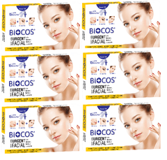 Biocos Urgent Whitening Facial (Pack of Six) - YehChez.pk