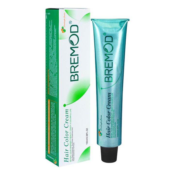 Hair color cream box and tube in 0.11 Ash shade