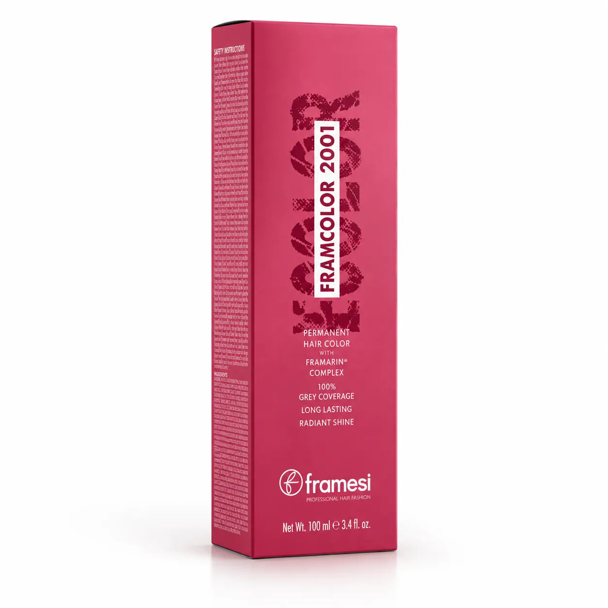 Framesi Framcolor permanent hair color box, dark chestnut with purple tone