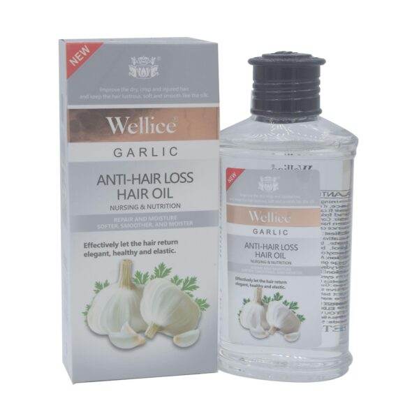 Wellice Garlic Oil (Anti Hair loss) Original 150ml - YehChez.pk
