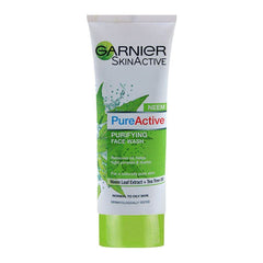 Garnier Skin Active Pure Active Neem Purifying Face Wash, For Normal To Oily Skin, 100ml - YehChez.pk