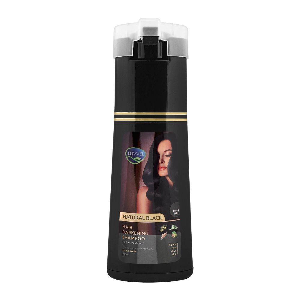 Luvvel Pump Natual Black 200ml - YehChez.pk