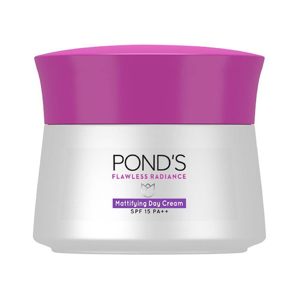 Ponds Flawless Radiance Even Tone Glow Mattifying Day Cream, SPA 15 PA++, 50g - YehChez.pk
