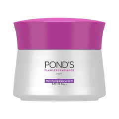 Ponds Flawless Radiance Even Tone Glow Mattifying Day Cream, SPA 15 PA++, 50g - YehChez.pk