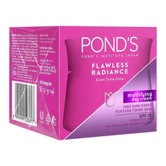 Ponds Flawless Radiance Even Tone Glow Mattifying Day Cream, SPA 15 PA++, 50g - YehChez.pk