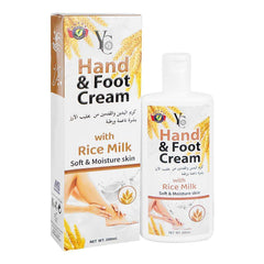 Yc Hand & Foot Cream With Rice Milk 200ml - YehChez.pk