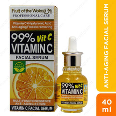 Wokali Vitamin C Plus Hyaluronic Facial Serum 100% Organic & Multi Function 40ml - YehChez.pk