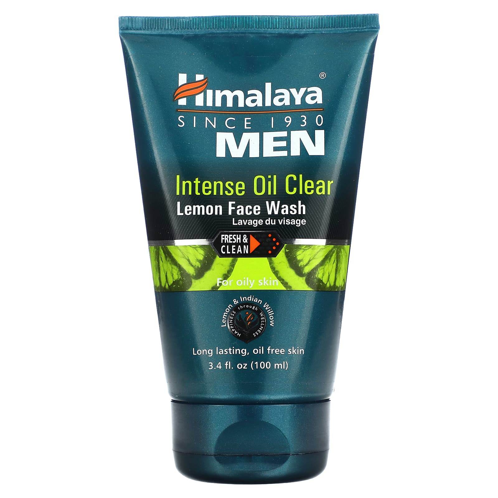 Himalaya Men Face Wash Intense Oil Clear Lemon 100ml - YehChez.pk