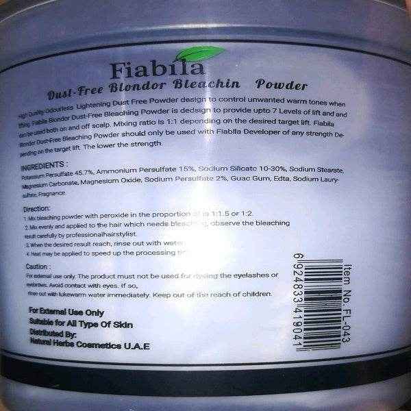Fiabila Professional Bleaching Powder 500 gram - YehChez.pk