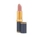 Medora lipstick angled view with pink bullet, gold tube, and black base