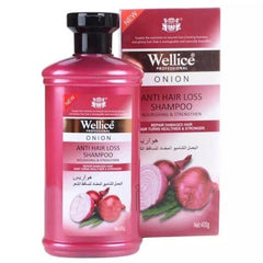 Wellice Onion Anti Hair Loss Shampoo 400ml - YehChez.pk