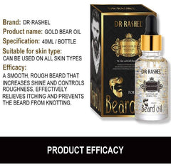 Dr Rashel 24k Gold Beard Oil For Men 30ml DLR-1470 - YehChez.pk