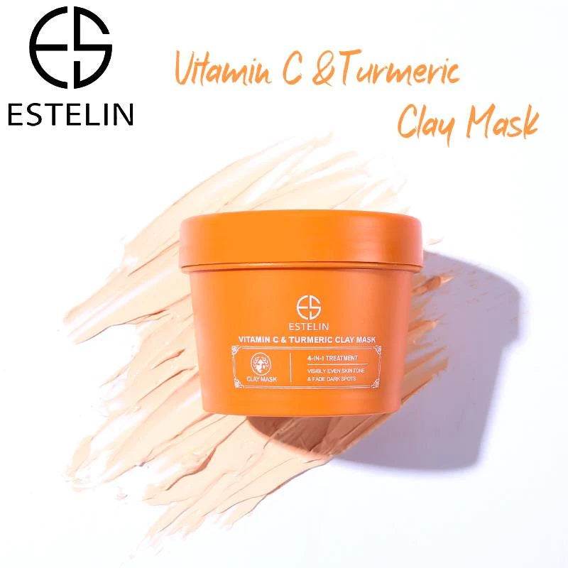 Estelin Vitamin C & Turmeric Clay Mask 100g - YehChez.pk