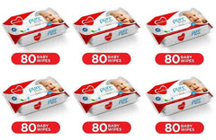 Mechico Pure Baby Wipes Bundle Pack (480 Pcs) - YehChez.pk
