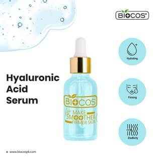 Biocos Hyaluronic Acid Serum Anti Wrinkle Serum 15ml - YehChez.pk