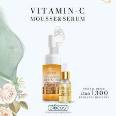 Biocos Vitamin c Cleansing Mousse 120ml - YehChez.pk