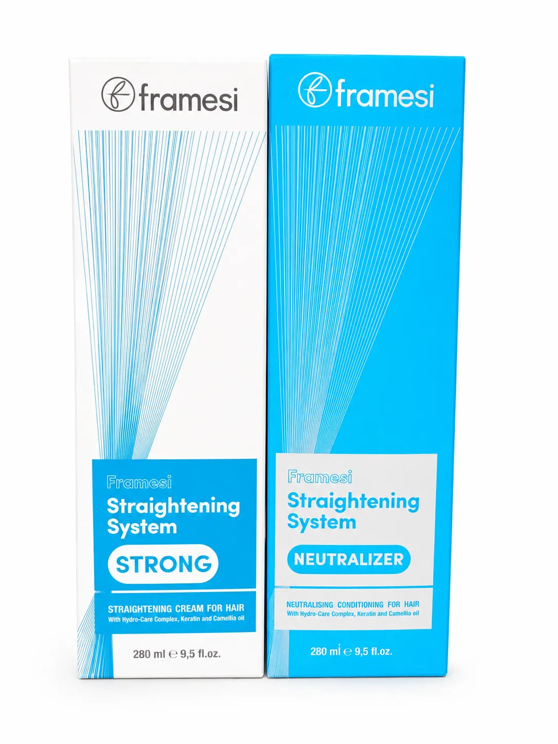 Framesi Straightening System Strong With Neutralizer 280ml Each