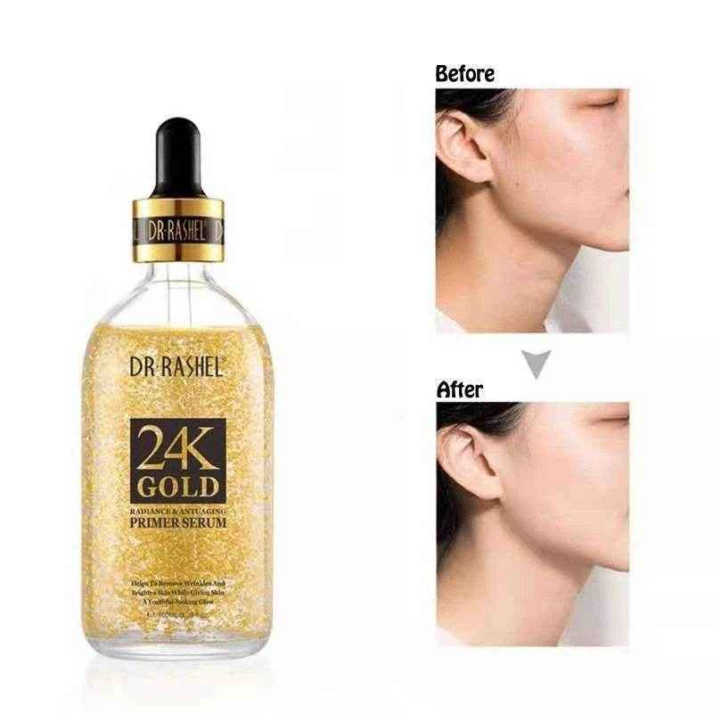 Dr Rashel 24k Gold Radiance Primer Serum DRL-1479 100ML - YehChez.pk