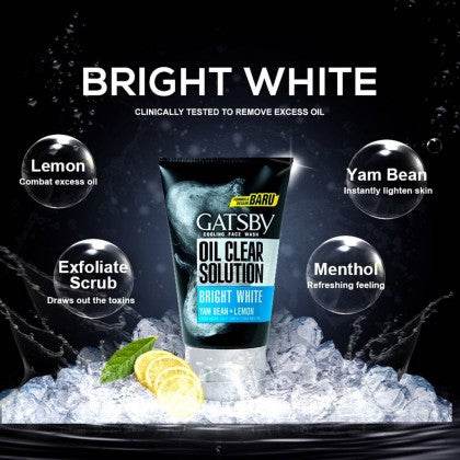 Gatsby Face Wash Bright White 100g - YehChez.pk
