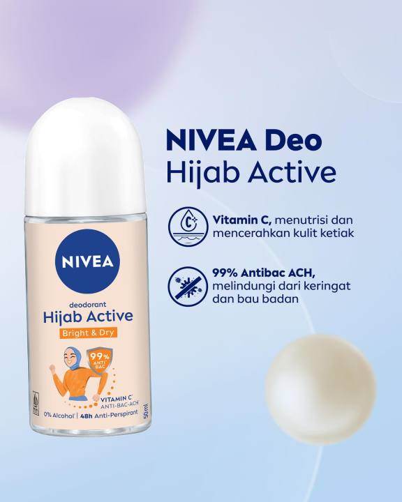 Nivea Roll On Hijab Active 50ml - YehChez.pk