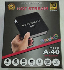 Super fast box 6/64 HOT STREAM A40 smart Android tv box - YehChez.pk
