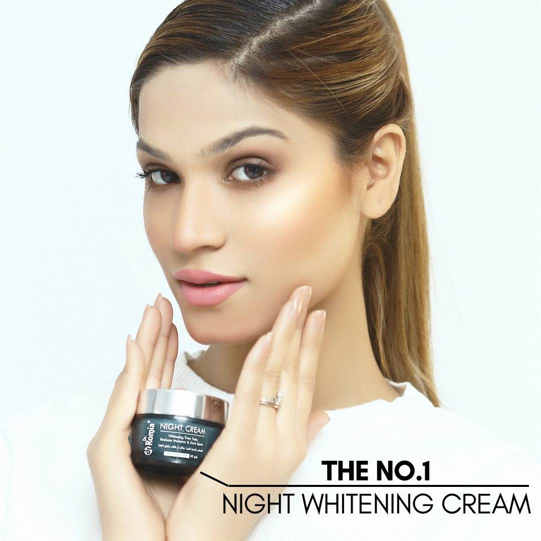 Dr Romia Night Cream (WITH BAKUCHIOL & CHIA SEED OIL) - YehChez.pk