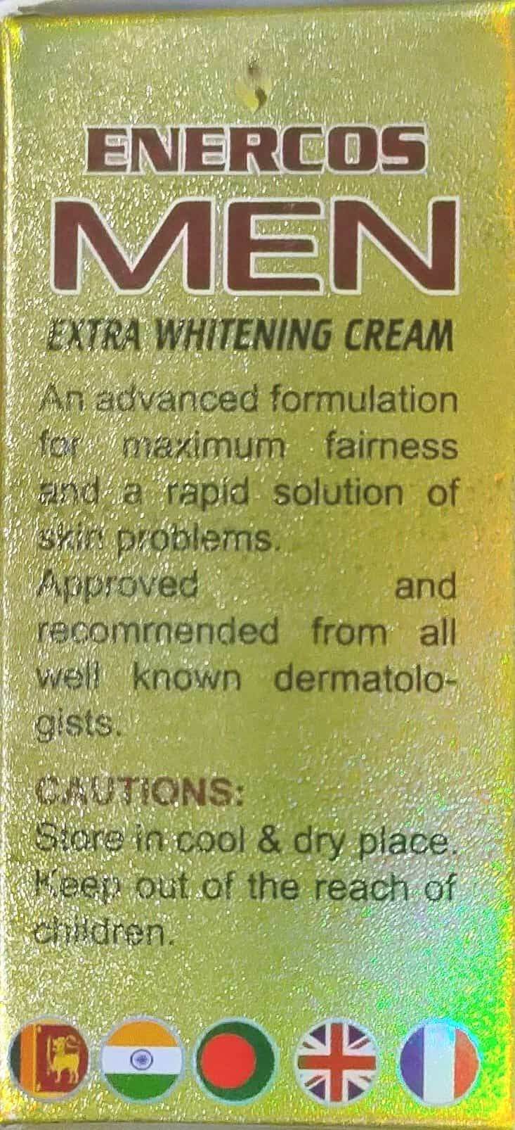 Enercos Men Extra Whitening Cream - YehChez.pk