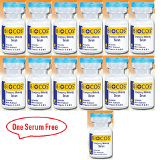 Biocos Whitening Serum (Pack of Twelve+1 Free) - YehChez.pk