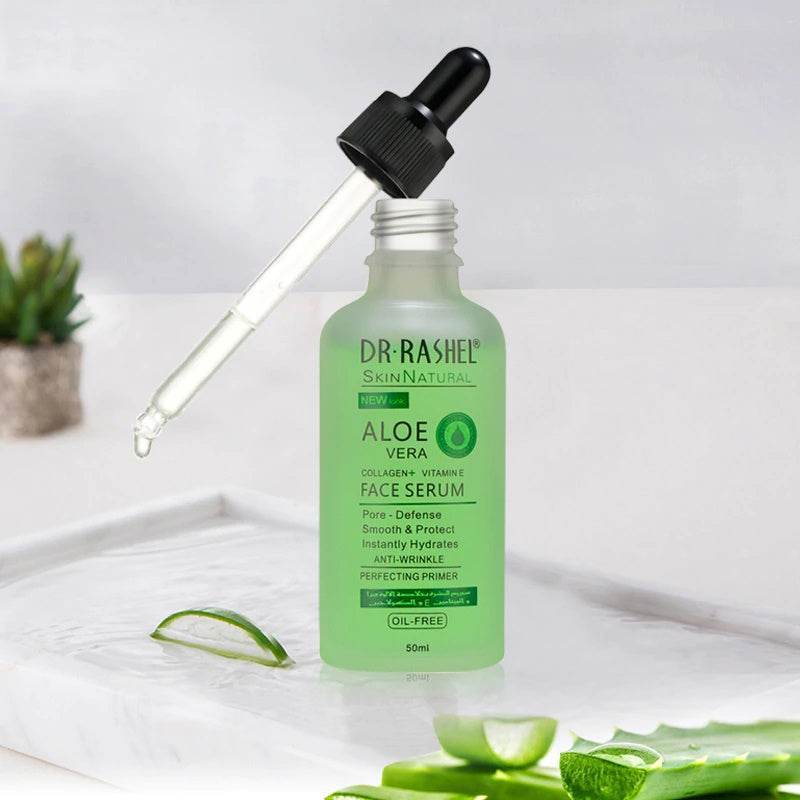 Dr Rashel Aloe Vera Face Serum - Collagen + Vitamin E 50ml DRL-1535 - YehChez.pk
