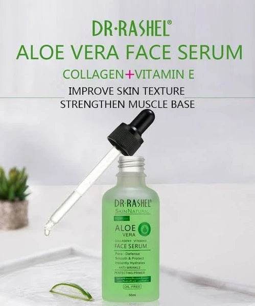 Dr Rashel Aloe Vera Face Serum - Collagen + Vitamin E 50ml DRL-1535 - YehChez.pk