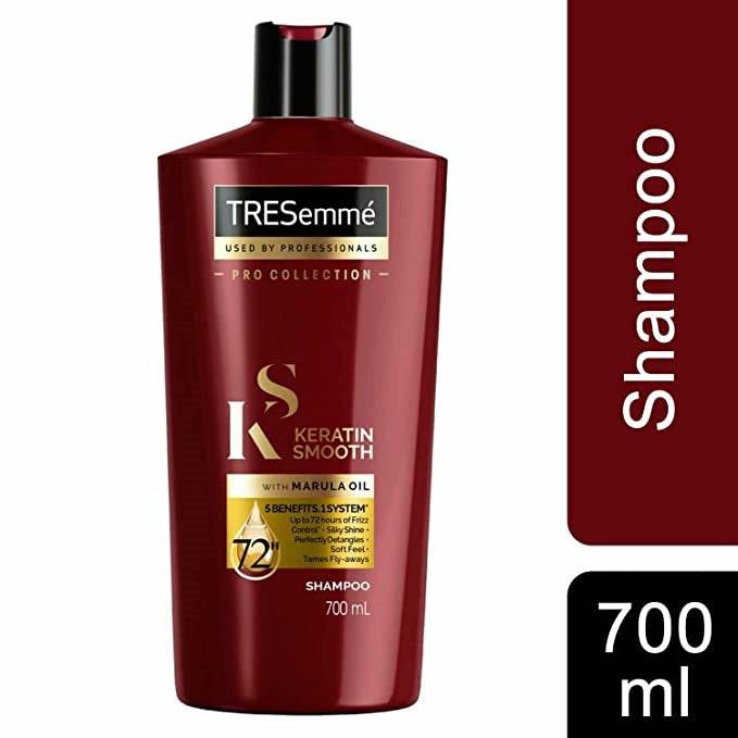 Tresemme keratin smooth with marula oil Shampoo 700ml (Imported) - YehChez.pk