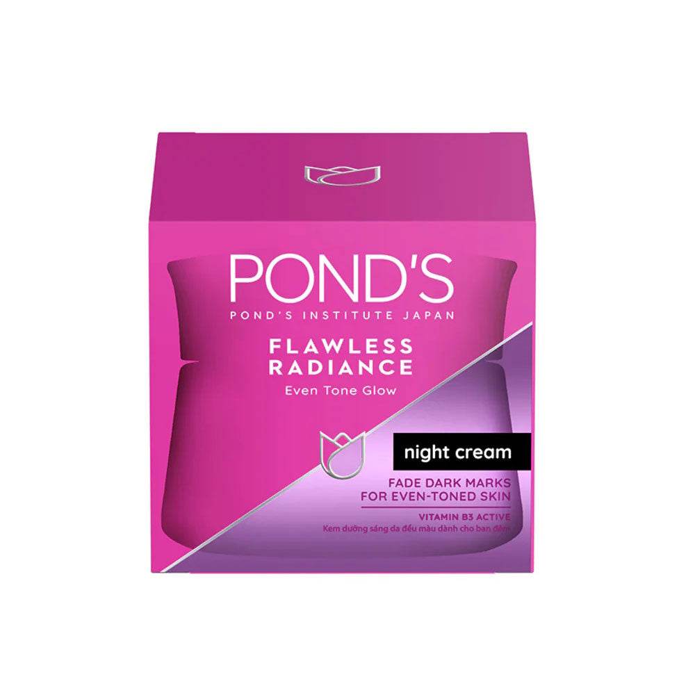 Ponds Flawless White Night Cream 50Gm (Imported) - YehChez.pk