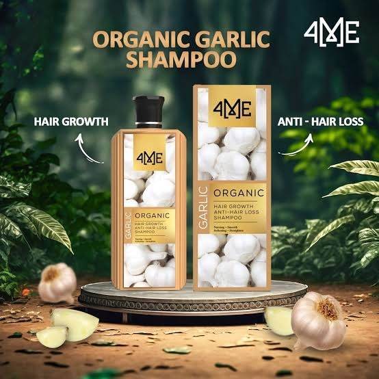 4me Garlic Hair Growth Anti Hair Loss Shampoo - YehChez.pk
