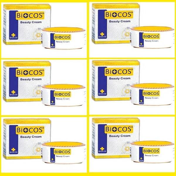 Pack of 6 - Biocos Beauty Cream For Blemish Free Skin - YehChez.pk