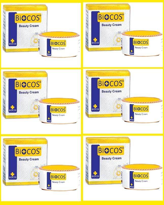 Pack of 6 - Biocos Beauty Cream For Blemish Free Skin - YehChez.pk
