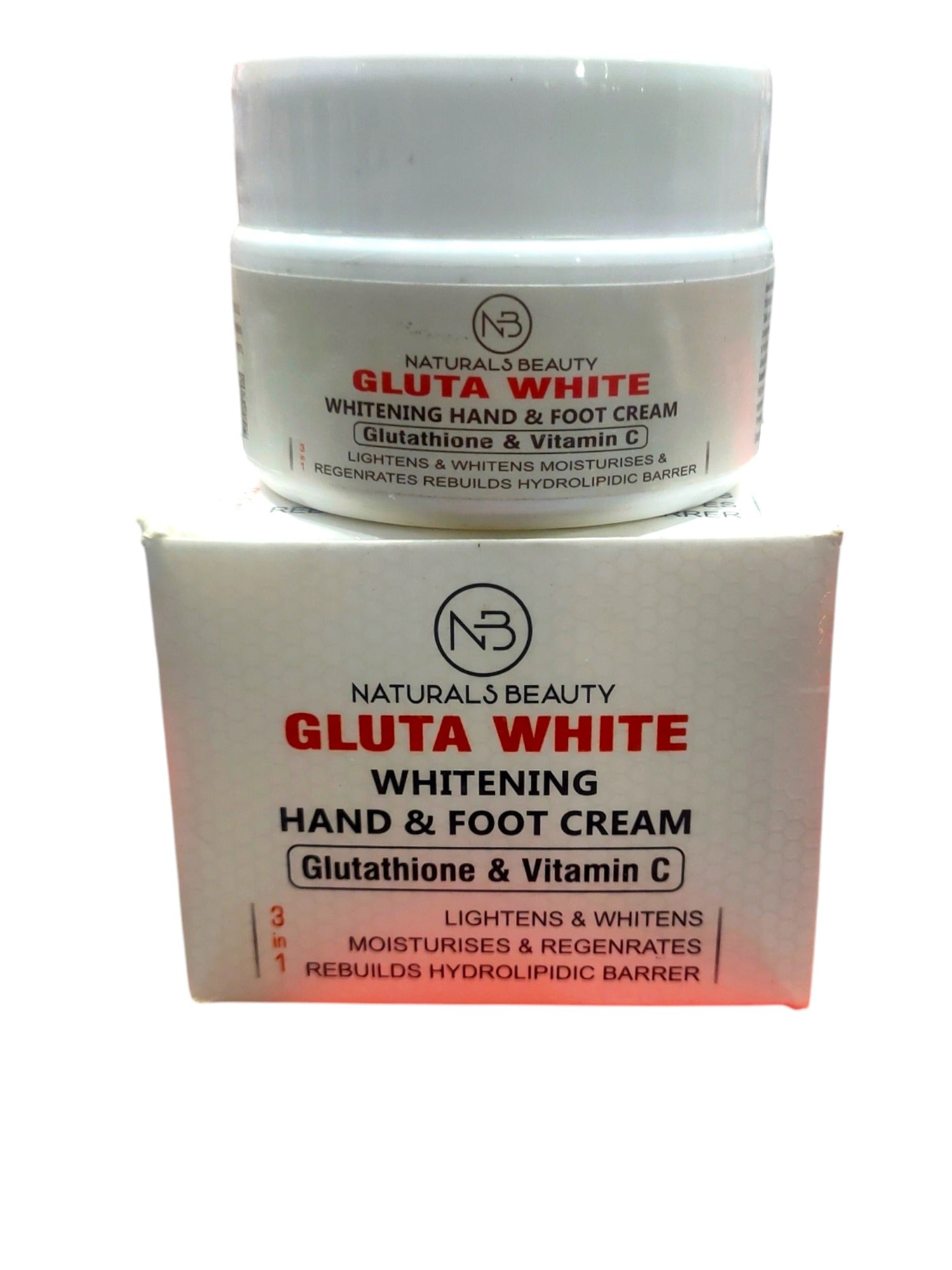 Gluta White Hand & Foot Cream 50Gm