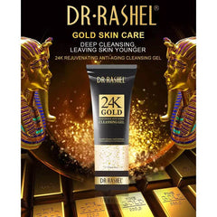 Dr Rashel 24K Gold Radiance & Anti-Aging Cleansing Gel 100ml DRL-1483 - YehChez.pk
