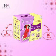 Ezi Pants Pack of 10 Period Panty For Women - Ultra Abrosbent Sanitary Pants (All Variants)