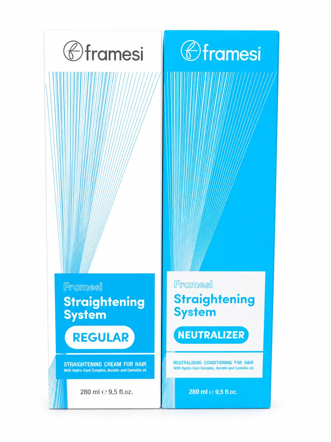 Framesi Straightening System Regular With Neutralizer 280ml Each