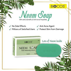 Biocos Neem Soap 84Gm - YehChez.pk