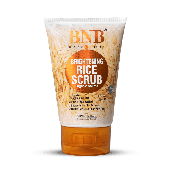 BNB Brightening Rice Scrub 120ml - YehChez.pk
